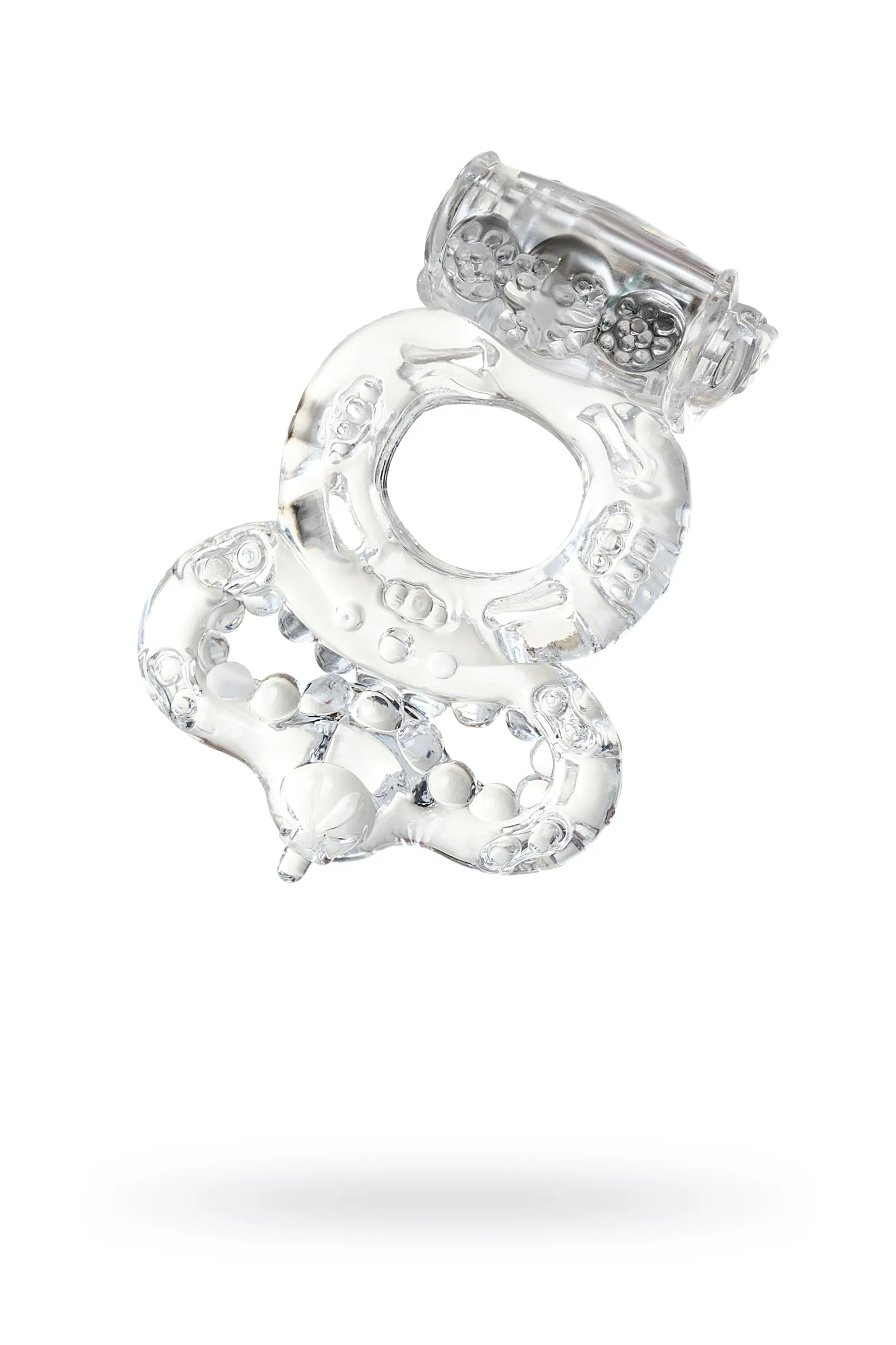 Виброкольцо, Прозрачное, 7,0 см, Ø 2,5