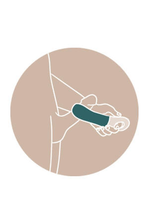 Вибромастурбатор Fun  Factory   MANTA, силикон, зеленый, 16 см