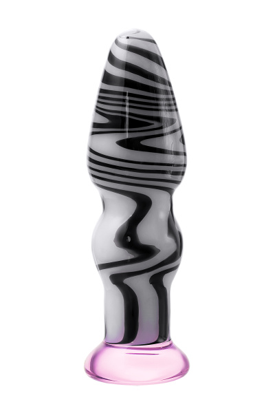 Анальная втулка Sexus Glass,стекло, 12,5 см, Ø 3,5 см