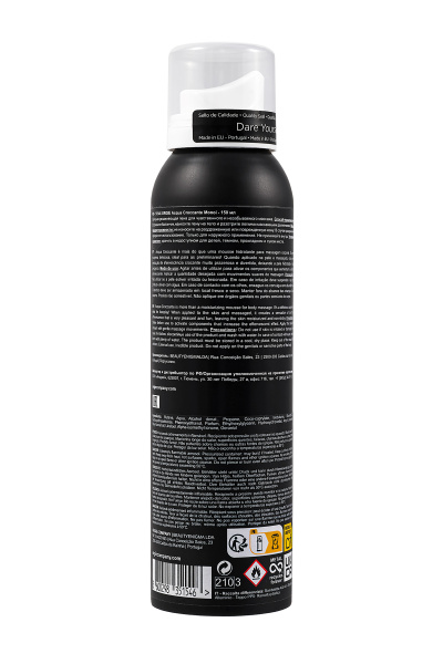 Шипучая увлажняющая пена для массажа Orgie Acqua Croccante Monoi, аромат масла моной, 150 мл