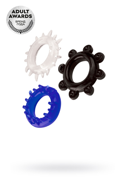 Набор колец TOYFA A-Toys,  цветные, Ø 2,0