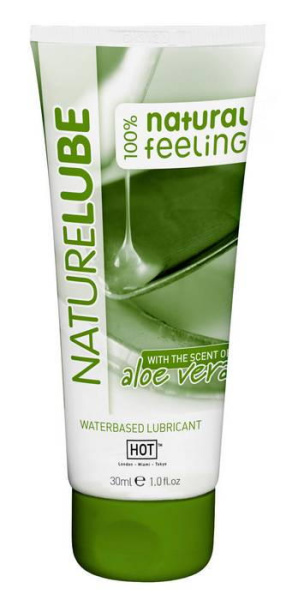 Лубрикант на водной основе с Алоэ Вера "NatureLube" 30 мл