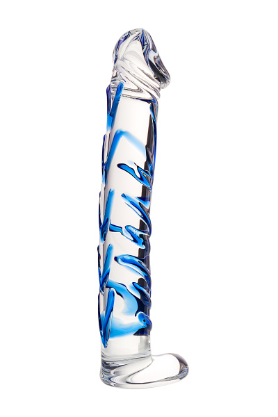 Фаллоимитатор Sexus Glass,стекло,18см