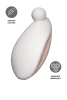 Вибростимулятор клитора Satisfyer Spot On 2, белый, 9 см