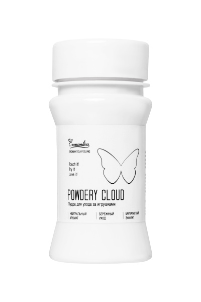 Пудра для ухода за игрушками Eromantica «Powdery Cloud», 40 г